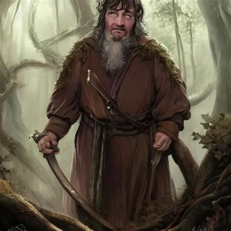 A beautiful digital painting of a 30 year old hobbit | Stable Diffusion ...