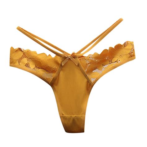 Xiaoxatg Sexy Panties for Women New Pure Lace Transparent Underwear For