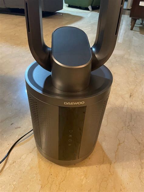 DAEWOO F9 Max (Upgrade of F9 PRO) Floor Fan Air Purifier & Bladeless ...