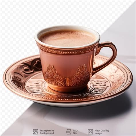 Premium PSD | Turkish coffee in its traditional form