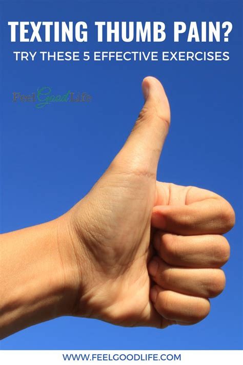 Your thumb hurts get rid of the pain with these exercises – Artofit