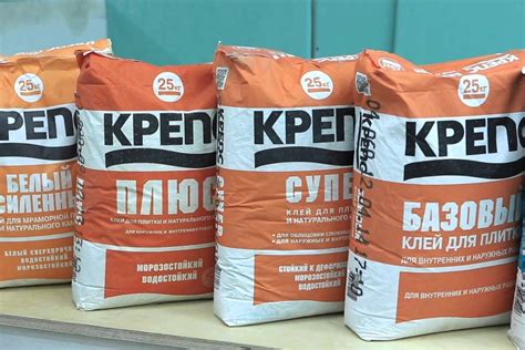 Усиленный клей для плитки «Крепс» объемом 25 кг (25 фото): технические ...