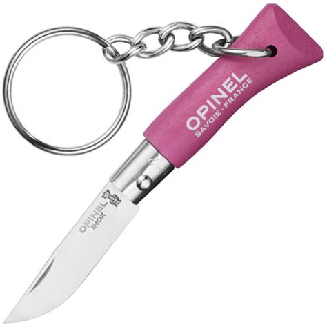 Нож-брелок складной Opinel №2, розовый - купить мини нож-брелок на ...
