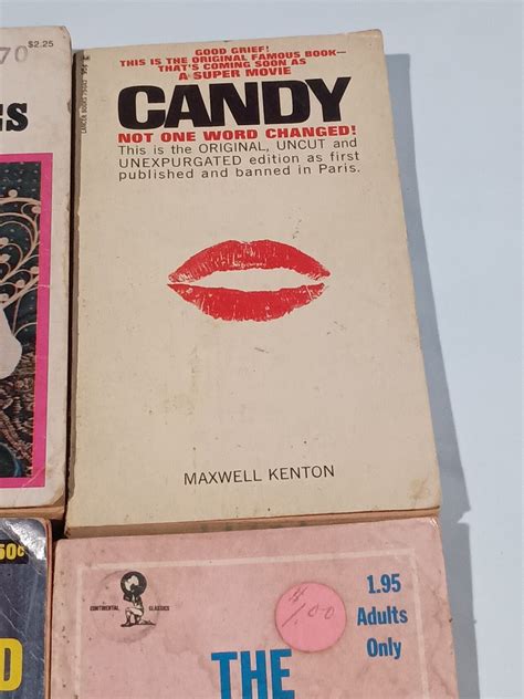 Vintage Smut Book Lot 60s 70s Six Books Sexy Reading Dirty Adult