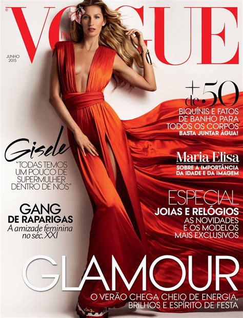 Vogue's Covers: Gisele Bundchen