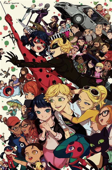 Miraculous ladybug characters - monsterdiki