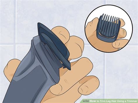 how to trim leg hair for guys