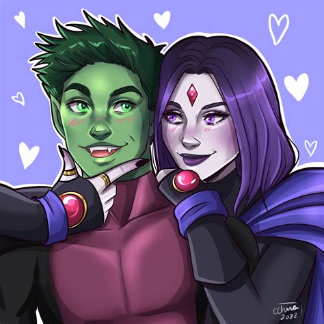 Raven And Beast Boy Love
