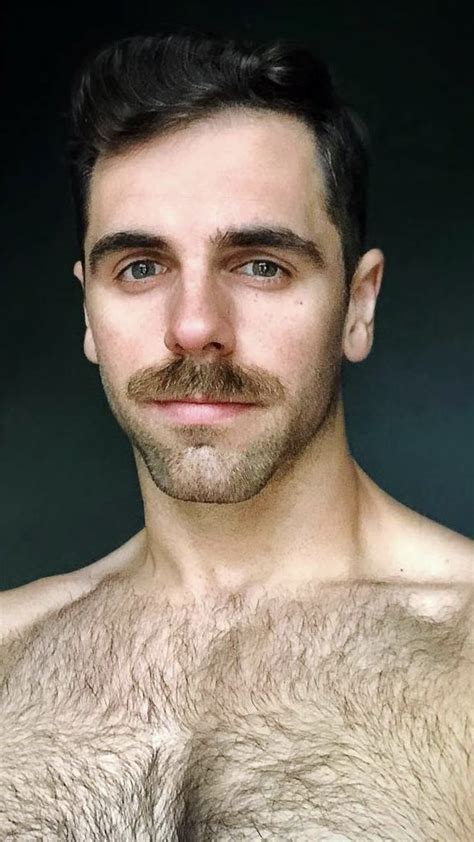 Pin by Chad Perkins on Facial Hair- Moustache + Scruff | Hairy hunks