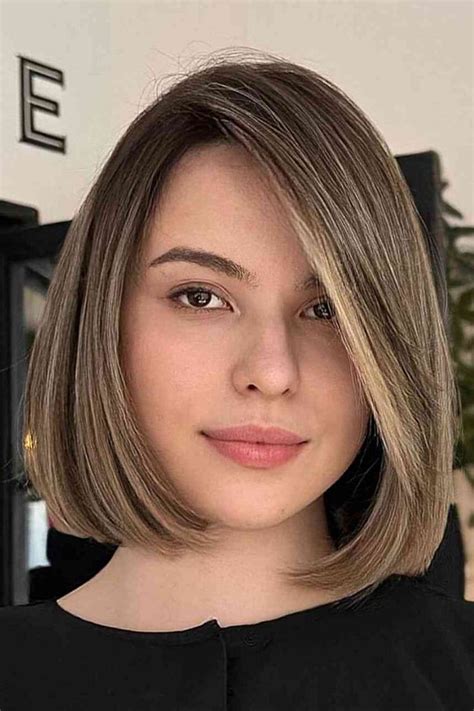 blunt cut side part styles  define modern chic hair style talk