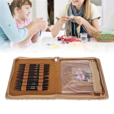 Набор спиц для вязания, 3-8 мм | AliExpress