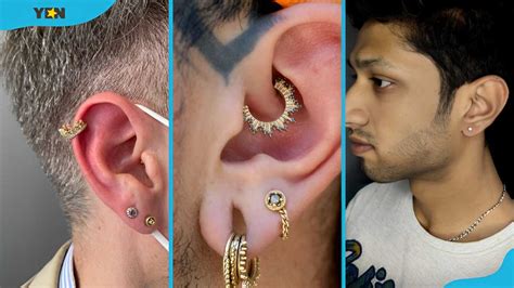 20 Unique ear piercings for men that will elevate your look instantly