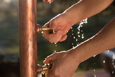 “Detailed view of the Brass ‘T’ taps option on a B