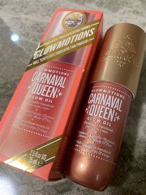 sol de janeiro glowmotions glow body oil carnaval queen ml beauty