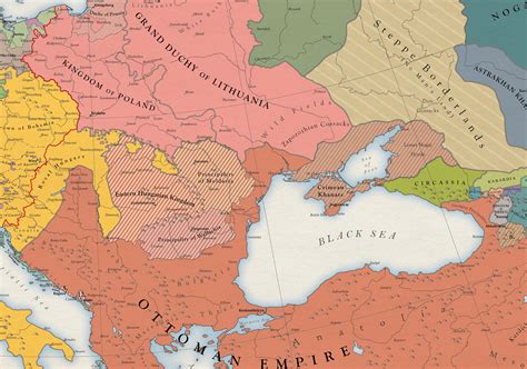 map of europe 1550 17