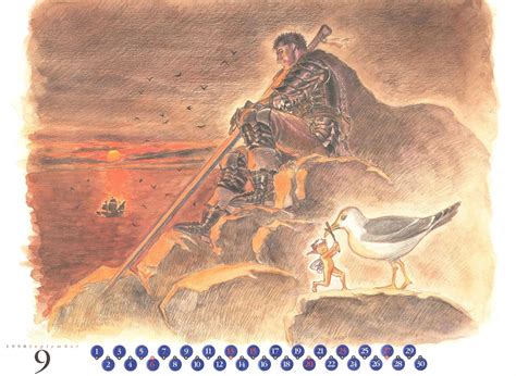 Календарь Berserk, 1998 год | Пикабу