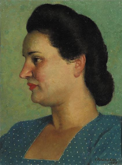 Vasa Pomorišac | PORTRET ŽENE (1950) | MutualArt