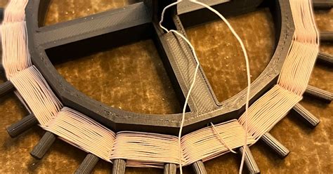 mm id web coil form  mondo aud   stl model