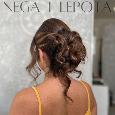 Svečana frizura ili punđa - Nega i Lepota NS 2, Novi Sad Svečane i