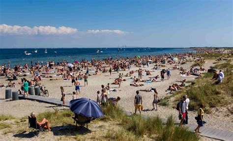 top beaches  visit  denmark