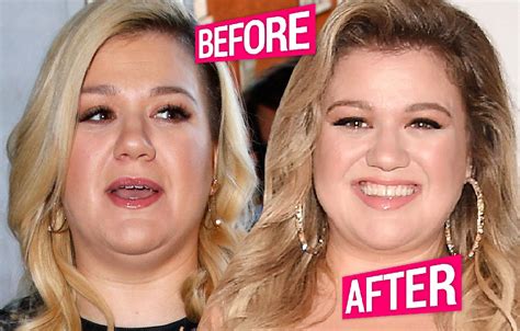 Kelly Clarkson Loses Weight Before And After Pics