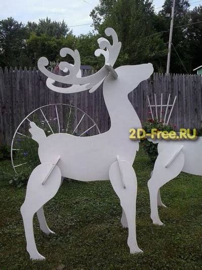 Олень макет для дизайна