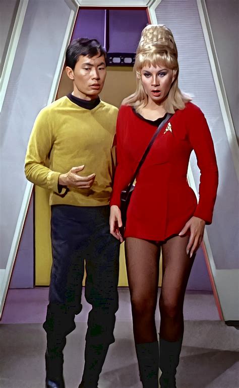 Sulu and Yeoman Janice Rand (George Takei & Grace Lee Whitney) | Star