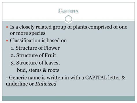 PPT - Plant Nomenclature PowerPoint Presentation, free download - ID ...
