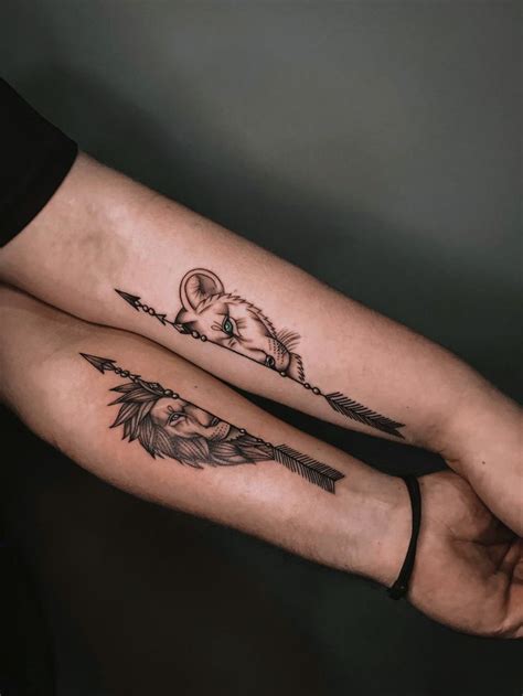 Парные тату | Matching couple tattoos, Couple tattoos unique, Rare tattoos