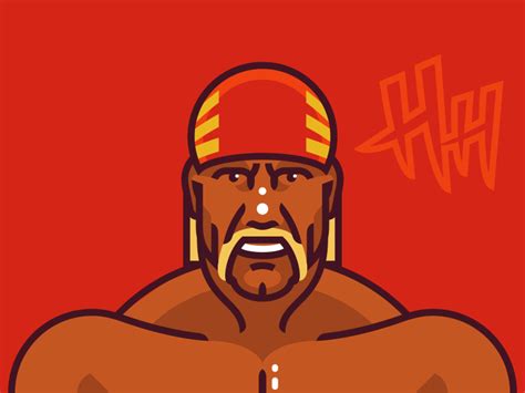 Hulk Hogan by Fraser Davidson on Dribbble