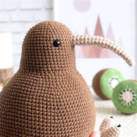 СХЕМА птица киви амигуруми | Crochet birds, Kiwi bird, Bird patterns