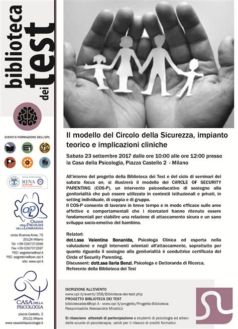 Sabato in biblioteca: Il modello del Circolo della Sicurezza, impianto