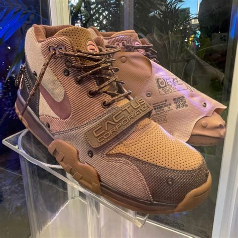 Travis Scott Nike Air Trainer 1 Mid Cactus Jack | SneakerNews.com