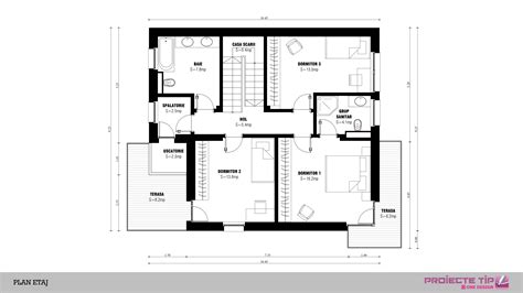 proiect casa parter  etaj mp cubic