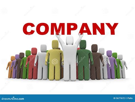 Company stock illustration. Illustration of collaboration - 5677672