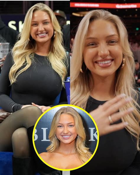 PHOTO: Ring Girl Sydney Thomas Was Causing A Major Distraction While