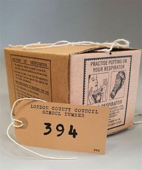Ww2 gas mask box labels - livingpolk