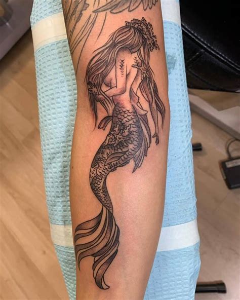 Top 55 Best Mermaid Tattoo Ideas - [2021 Inspiration Guide]