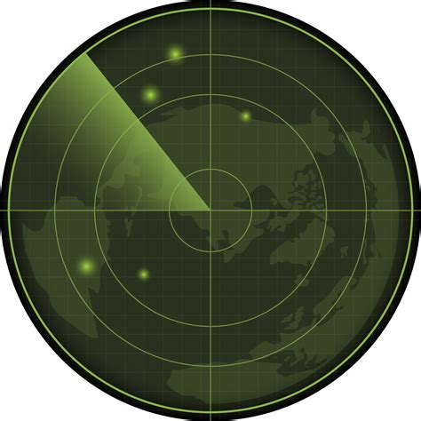 realistic radar clipart design illustration  png