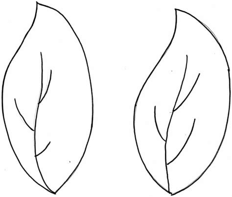 Molde De Folhas Para Imprimir - 9