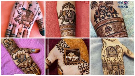 Elephant Mehndi Designs - Fashion Design Ideas