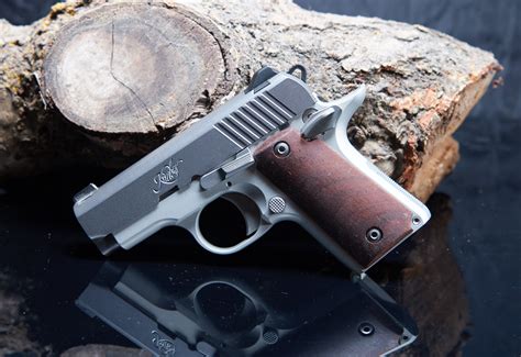 Kimber 380 Micro Grips – Walnut with Oil Finish – Wood St. Grips