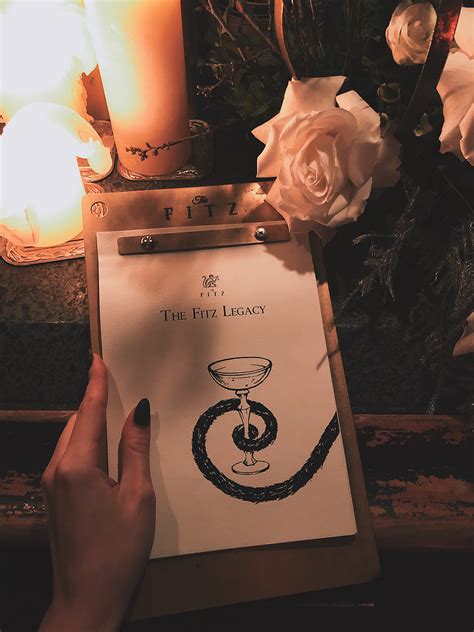 The Fitz Menu on Behance