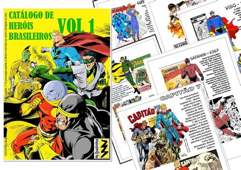 Herois Brasileiro - HQ Quadrinhos: QUADRINHOS À VENDA - CATÁLOGO DE HERÓIS BRASILEIROS VOL1 ...