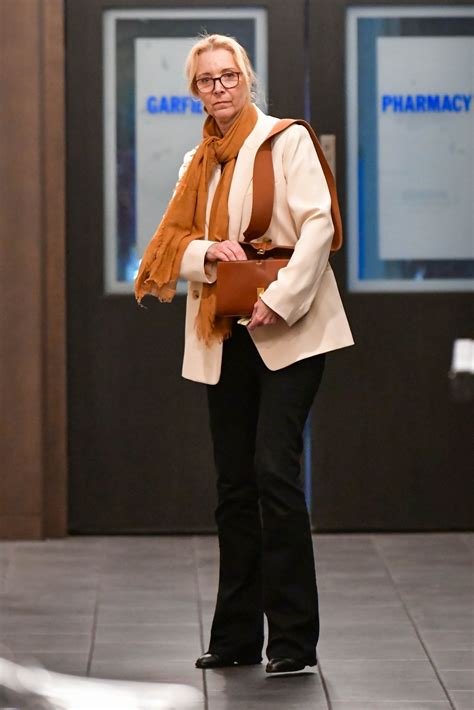 Lisa Kudrow, 60, makes rare public appearance and looks downcast just