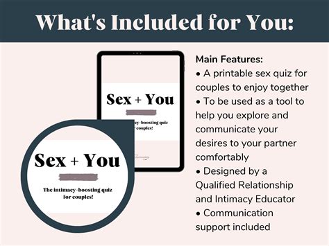 Printable Sex Game: Couples Sex Quiz, Intimacy Exercises, Sex Therapy