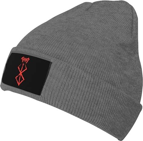 Berserk Anime Symbol Knit Hat Grey | Berserk Merch Store