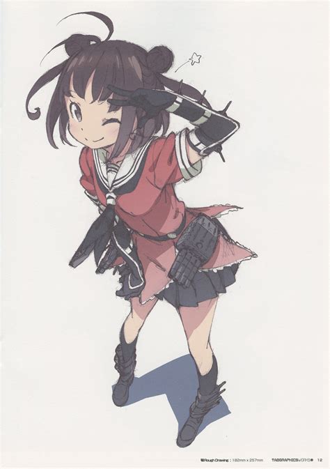 Œ Rough Drawing ¡ 182mm x 257mm TABGRAPHICSWORKS# 12 / Naka (Kantai