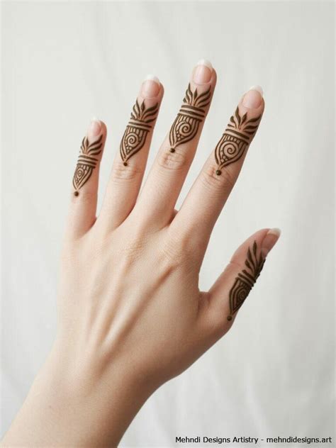 popular simple mehndi design
