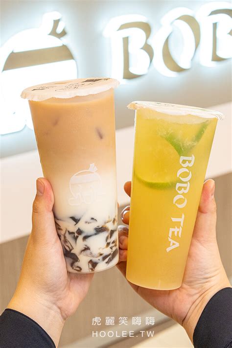 BOBO TEA(高雄)漢神巨蛋手搖飲!必喝棒打20下老鹽檸檬綠妍,霸氣滿滿水果桶及黑糖粉粿奶茶 - 虎麗笑嗨嗨